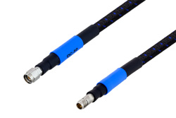 2.4mm Male to 2.4mm Female Precision Cable 24 Inch Length Using High Flex VNA Test Coax, RoHS