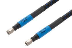 1.85mm Male to 1.85mm Male Precision Cable Using High Flex VNA Test Coax