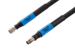 1.85mm Male to 1.85mm Female Precision Cable 24 Inch Length Using High Flex VNA Test Coax