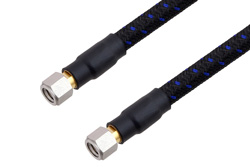 1.0mm Male to 1.0mm Male Precision Cable 6 Inch Length Using PE-TC110 Coax, RoHS