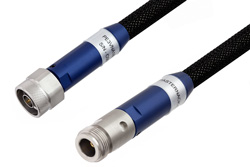 VNA Ruggedized Test Cable N Male to N Female 18GHz, RoHS