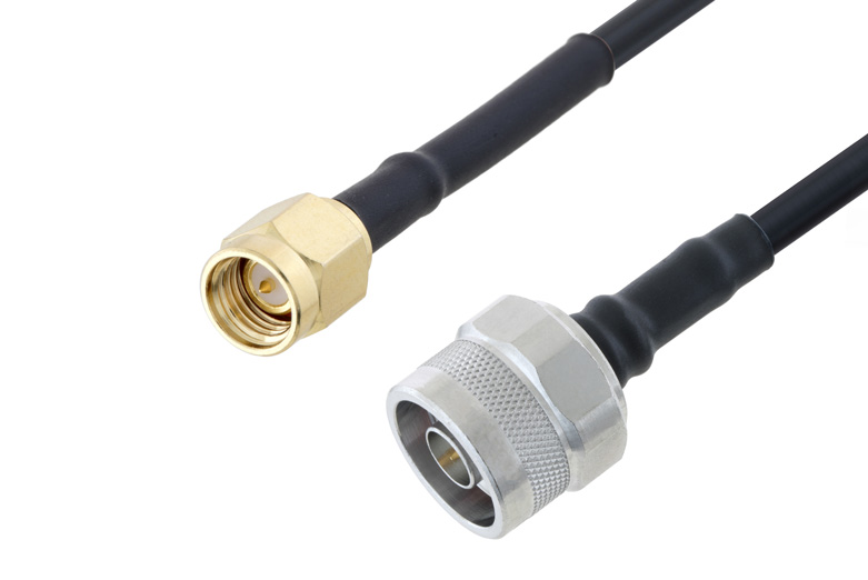 SMA Male to N Male Cable Using LMR-200 Coax