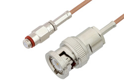 10-32 Female to BNC Male Cable Using RG178 Coax