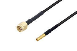 SMA Male to MMCX Jack Low Loss Cable 100 CM Length Using LMR-100 Coax