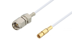 SMA Male to SSMC Plug Cable 150 cm Length Using RG196 Coax