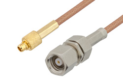 MMCX Plug to SMC Plug Cable 150 cm Length Using RG178 Coax