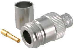 N Female Connector Crimp/Solder Attachment for PE-C400, PE-B400, PE-B405, LMR-400, LMR-400-DB, LMR-400-UF, 0.400 inch