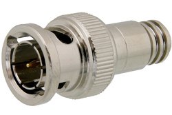 75 Ohm BNC Male Connector Crimp/Solder Attachment for PE-B159, Belden 1855A, Mini 59