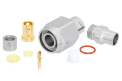 TNC Male Precision Connector Clamp/Solder Attachment for PE-P142LL