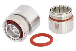 7/16 DIN Male Connector Clamp/Solder Attachment For 7/8 inch Annular