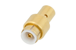 MMBX Plug Snap-On Connector Solder/Non-Solder Contact Attachment for RG405, PE-SR405FL, PE-SR405FLJ, With Male Center Contact