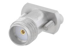SMA 母头连接器，装接附件， 垂直发射 PCB，可拆卸带线发射