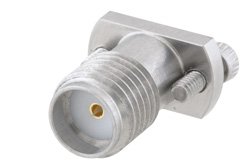 SMA 母头连接器，装接附件， 垂直发射 PCB，可拆卸微带发射