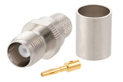 TNC Female Connector Solder Attachment for LMR-400, LMR-400-DB, LMR-400-UF, PE-B400, PE-B405, PE-C400