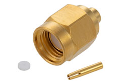 RP SMA Male Connector Solder Attachment for PE-SR405AL, PE-SR405FL, RG405 Cable