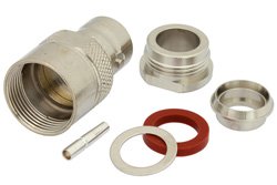 C Female Connector Clamp/Solder Attachment for RG213, RG214, RG8, RG9, RG11, RG225, RG393, RG144, RG216, RG215