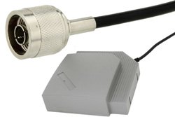 Panel Antenna Operates From 2.3 GHz to 2.5 GHz With a Nominal 9 dBi Gain N Male Input Connector on 1 ft. of RG58