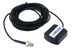 GPS Passive Antenna Operates From 1.5724 GHz to 1.5784 GHz With a Typical 3 dBi Gain SMA Female Input Connector on 16 ft. of RG174 Rated