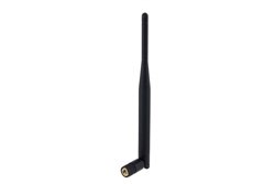 Rubber Duck Portable Antenna Operates From 2.4 GHz to 2.5 GHz With a Nominal 5.5 dBi Gain SMA Male Input Connector