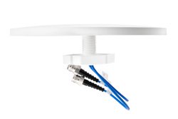698-960 MHz + 1350-2700 MHz + 3300-4200 MHz Low PIM Rated HH-pol MIMO Omni Low Profile Ceiling Antenna, 1.5-6 dBi, 2x4.3-10 Female Connector