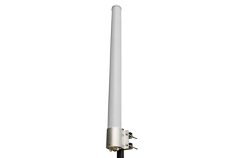 6-11 dBi Omni Antenna 2.4-2.5 GHz, 5.1-5.8 GHz, N Type Female PVC Radome, 2 Port