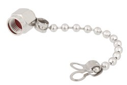 SMA Male Non-Shorting Dust Cap With 2.7 Inch Chain