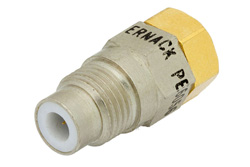 75 Ohm 0.5 Watts Nickel Plated Brass SMC Jack RF Load Up To 1,000 MHz