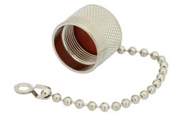 SC Male Non-Shorting Dust Cap With 4 Inch Chain