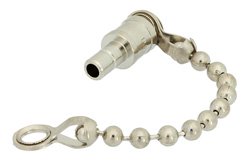 SMB Jack Non-Shorting Dust Cap With 2.5 Inch Chain