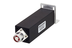 20 Watt RF Load Up to 2.7 GHz with N Male Black Anodized Aluminum