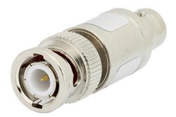 30 dB Fixed Attenuator, BNC Male to BNC Female Brass Nickel Body Rated to 1 Watt Up to 2 GHz
