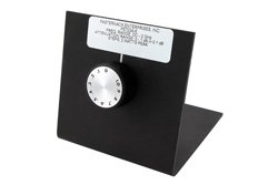 0 to 1 dB Rotary Step Attenuator, BNC Female to BNC Female with 0.1 dB Step Rated to 2 Watts Up to 2 GHz
