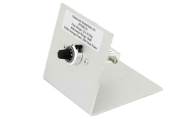 0 to 40 dB Rotary Continuously Variable Attenuator, SMA Female To SMA Female Rated To 5 Watts From 12.4 GHz To 18 GHz