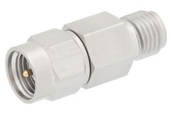 10 dB Fixed Attenuator, SMA Male to SMA Female Passivated Stainless Steel Body Rated to 2 Watts Up to 6 GHz