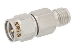20 dB Fixed Attenuator, SMA Male to SMA Female Passivated Stainless Steel Body Rated to 2 Watts Up to 6 GHz
