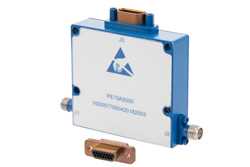 60 dB With 8 Bit Programmable TTL Controlled Attenuator, SMA Female To SMA Female, 0.25 dB Steps From 30 MHz To 6 GHz