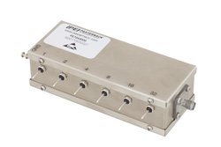 6 Bit继电器控制可编程衰减器，63 dB，DC~1,000 MHz，步进1 dB，+12V，SMA母头