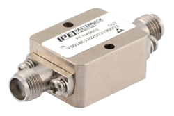 正斜率均衡器，1 GHz~18 GHz，固定均衡值4 dB， 损耗1 dB， Pin 最大值+30 dBm，现场可更换连接器，SMA
