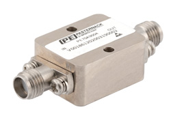 正斜率均衡器，1 GHz~18 GHz，固定均衡值6 dB， 损耗1 dB， Pin 最大值+30 dBm，现场可更换连接器，SMA
