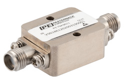 正斜率均衡器，6 GHz~18 GHz，固定均衡值4 dB， 损耗1.5 dB， 现场可更换连接器，SMA