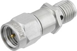 20 dB Fixed Attenuator, SMA Male to SMA Female Brass Tri-Metal Body Rated to 1 Watt Up to 2 GHz