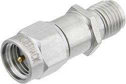 4 dB Fixed Attenuator, SMA Male to SMA Female Passivated Stainless Steel Body Rated to 2 Watts Up to 6 GHz