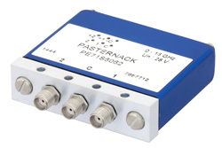 SPDT Electromechanical Relay Latching Switch, Terminated, DC to 18 GHz, up to 240W, 28V, Indicators, Self Cut Off, SMA