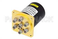 单刀六掷机电继电器常开开关，DC ~ 40 GHz，2.92mm，10瓦，28V，带指示器和TTL