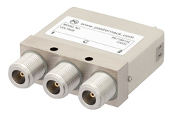 SPDT Electromechanical Relay Latching Switch, DC to 12.4 GHz, 50W, 12V Self Cut Off, Diodes, N
