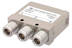 SPDT Electromechanical Relay Latching Switch, DC to 12.4 GHz, 160W, 28V Self Cut Off, Diodes, N