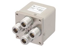 机电式继电器转换开关，DC ~ 12.4 GHz，N型，50瓦，28V，带故障保护