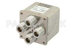 机电式继电器转换开关，DC ~ 12.4 GHz，N型，50瓦，12V，带指示器、闩锁和TTL