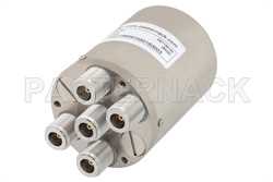 单刀四掷机电式继电器常开开关，DC ~ 10 GHz，N型，50瓦，28V，带指示器和TTL
