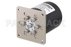 单刀六掷机电继电器常开开关，端接，DC~26.5 GHz，高达 90W，28V，SMA